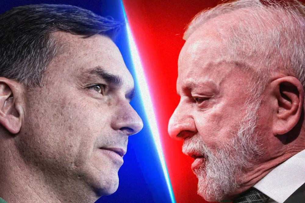 Flávio e Lula (Arte/Metrópoles)