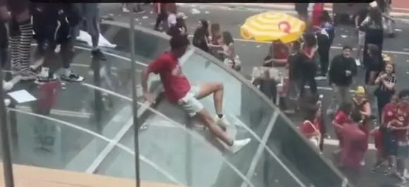 Foto: Manifestação Pró-Lula em São Paulo acaba em vandalismo. Reprodução: redes socias.