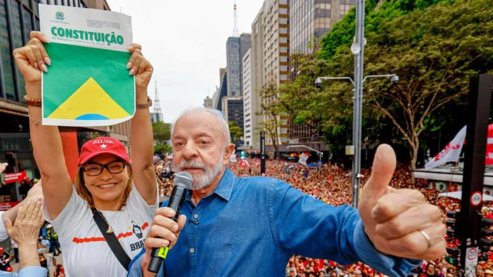 Janja e Lula (Foto: Ricardo Stuckert)