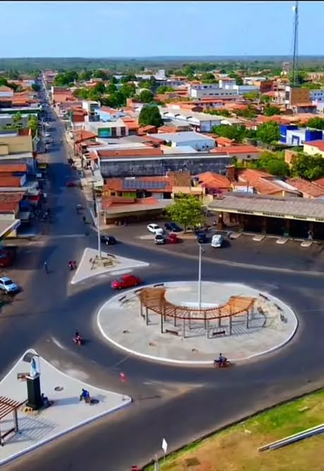 Município de Barras-PI (Foto: Reprodução).