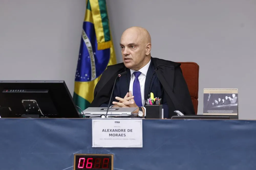 Ministro do Supremo Tribunal Federal, Alexandre de Moraes - (Foto: Alejandro Zambrana/STF).